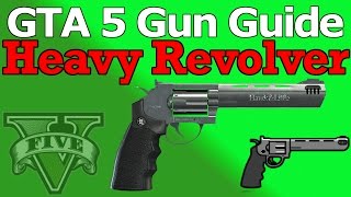 GTA 5 Heavy Revolver Gun Guide Review Stats amp Unlock [upl. by Goetz]