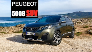 2017 Peugeot 5008 SUV Review  Inside Lane [upl. by Flint433]