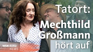 Mechthild Großmann Die Staatsanwältin vom Münster„Tatort“ verabschiedet sich  WDR Aktuelle Stunde [upl. by Slack518]