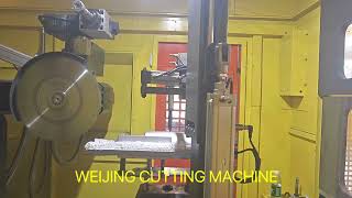 ALUMINUM CASTING CUTTING BY WEIJING CNC MACHINE PERFECTLY [upl. by Daffodil]