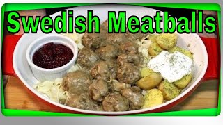 How to Make Delicious Swedish Meatballs with Lingonberry Jam [upl. by Meer939]