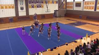 2018 Elmira College Cheerleading PreNationals Performance [upl. by Alil]