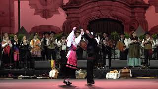 Portuguese folk dance Malhão de Santa Marta de Falperra amp Vira geral [upl. by Nonac341]