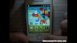 Installing Galaxy S3 Launcher on Samsung Galaxy Y  Quick Preview [upl. by Mita]