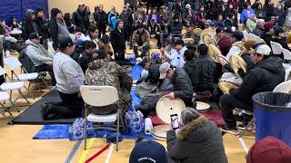 Behchoko 150K Mens Traditional Dene Handgames Tournament Feb 24th  Our End of our Run [upl. by Dareen]