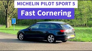 Michelin Pilot Sport 5  Fast Cornering [upl. by Sheepshanks]