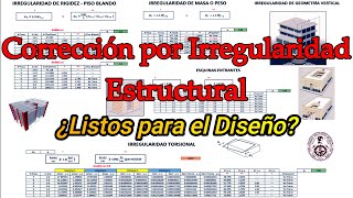 Cap VI  P1 IRREGULARIDAD ESTRUCTURAL  ¿CORRIGIENDO MI MODELO EN ETABS [upl. by Elissa]