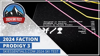 2024 Faction Prodigy 3  SkiEssentialscom Ski Test [upl. by Euton271]