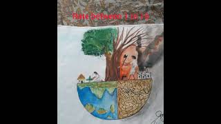 Pollution drawing trending pollution shorts drawing viral art [upl. by Gower]