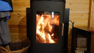 GETTING A DAMP MORSO BARREL STOVE WORKING [upl. by Seiter347]