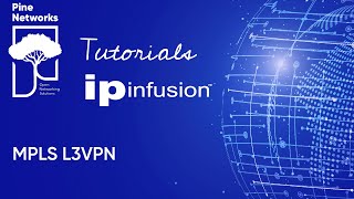 IP Infusion OcNOS Tutorial 9  MPLS L3VPN [upl. by Ainotahs581]