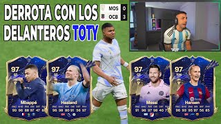 PRIMEROS LLOROS de DjMaRiiO JUGANDO con los DELANTEROS TOTY  Lloros y Enfados FC 24 [upl. by Meenen]