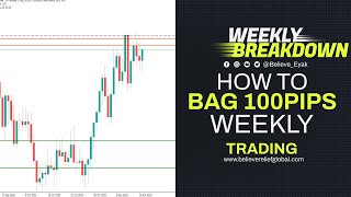 HOW TO BAG 100 PIPS WEEKLY Crash And Boom MARKET BREAKDOWNS1 E20 [upl. by Phillipp]