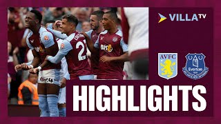 MATCH HIGHLIGHTS  Aston Villa 40 Everton [upl. by Analrahc]