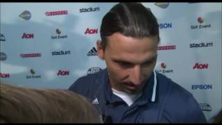 Zlatan Ibrahimovic Talks About his Dream Debut for Manchester United [upl. by Paugh685]