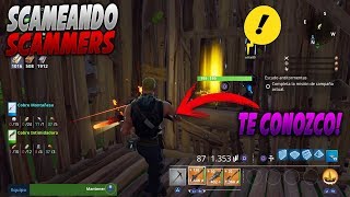 parecia EL SCAMER MAS LOCO pero resulto SER UN SUBSCRIPTOR LEGAL i me RECONOCIO Fortnite [upl. by Sheaff]