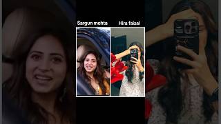 Sargun Mehta vs Hira faisal 🔥✨kis ki acting zaida achi Hysargunmehtahirafaisal viralshortshorts [upl. by Sirromal]