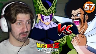 Cell vs Mr Satan  Dragon Ball Z Abridged Reaction Episode 57 [upl. by Odnam69]