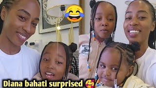 Diana bahati surprised hilarious malaika Bahati see what happened heaven bahati  house tour [upl. by Yleme545]