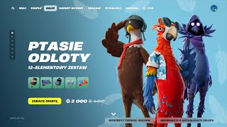 SKLEP FORTNITE 20092024 NOWE SKINY PIÓROSŁAW CORVUS I MAJORŁ SZPON WYSŁANNICZKA CIEKAWSKA [upl. by Ynottirb]