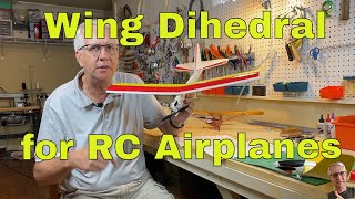 Wing Dihedral for RC Airplanes [upl. by Gerk]