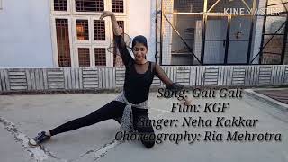 Gali GaliKGFNeha KakkarMouni Roy Ria Mehrotra Choreography [upl. by Akihsal751]