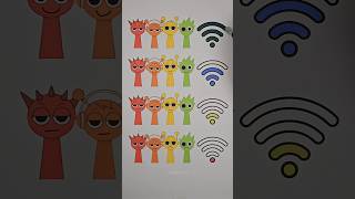 Incredibox Sprunki Fill the Box wifi drawing sprunki shortsviral art [upl. by Belldas]