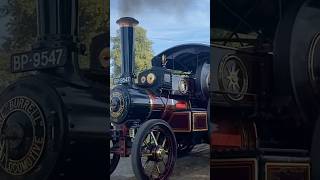 Burrell traction engine at the Bedfordshire Steam amp Country Fayre [upl. by Naillig]