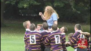 Rugby Team Attack Prank  Just For Laughs Gags [upl. by Elleirbag]