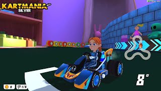 KartMania Silver Gameplay 50cc Toy Cup Victoria [upl. by Oah]