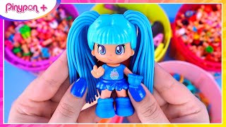 💙 ¡Construyo un MUNDO AZUL con todos mis PINYPON 1 🌈 ¡Pinypon Plus Juguetes [upl. by Moht]