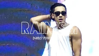 비Rain 정지훈 Rainism 레이니즘｜240927 피크타임 페스티벌 [upl. by Imit867]