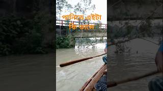 পানিতে ওইটা কি ভাসে viralshorts video flood nature [upl. by Artek486]