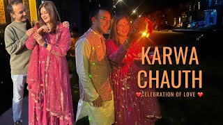 Celebrating Karwa Chauth A Day of Fasting Tradition and Love  Canada Family Vlogs 🇨🇦 [upl. by Gladdie]