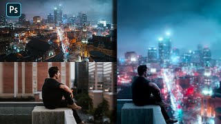 The Making of PhotoManipulation Explore  Photoshop Compositing Tutorial [upl. by Onfre599]