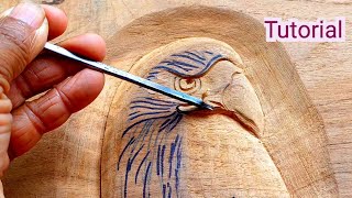 wood art tutorial for beginners [upl. by Savart]