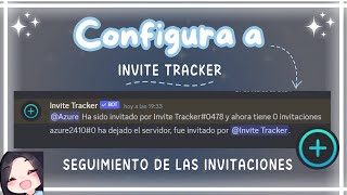 Configura Invite Tracker para tu servidor de Discord 2024 [upl. by Yhtomiht]