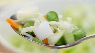 How to Cut Vegetables into Paysanne  Vegetable Cut  Paysanne Cut  How to Cut Vegetable with Knife [upl. by Malilliw]