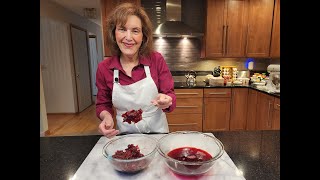 Candied Cranberries with Chef Gail Sokol [upl. by Esilenna14]