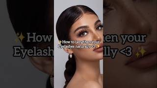 The Secret to Naturally Grow Eyelashes Fast 🌿✨👁️ longeyelash fypシ゚viral shorts viral [upl. by Byrd533]