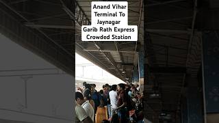 Anand Vihar Terminal To Bihar JaynagarTrainCrowdsDiwalitrain bihar travel diwali vlog [upl. by Nuncia]