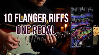 Top 10 Flanger Riffs  Walrus Audio Polychrome Flanger Demo [upl. by Brunhilda]