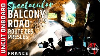 SPECTACULAR BALCONY ROAD Route des Presles  KTM 1290 Super Adventure S [upl. by Olly]