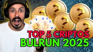 ESTAS 5 CRIPTOMONEDAS AUN NO HAN EXPLOTADO  Bull Run 2025 [upl. by Pillihp497]