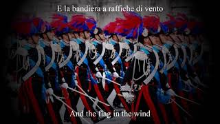 quotInno alla Virgo Fidelisquot  Italian Carabinieri Song  English Subtitles [upl. by Heman566]