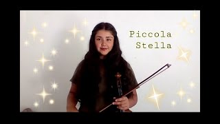 UltimoPiccola Stella violino cover Alelí Cabral [upl. by Atnauq]