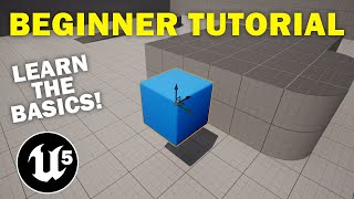 Unreal Engine 5 Beginner Tutorial  Getting Started 2022 [upl. by Stanwinn]