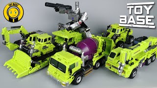 【Devastator UNITE】Transformers IDW Combiner Wars Masterpiece size 21 Inches DEVASTATOR combination [upl. by Kolva]