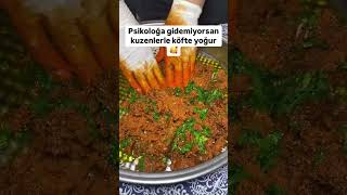 GaziAntep Usulü Yağlı Çiğköfte 🥰💯💯✅️ food yemektarifleri pratiktarifler cooking [upl. by Thaddus]