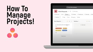 How to Manage Projects on Asana easy [upl. by Darken916]